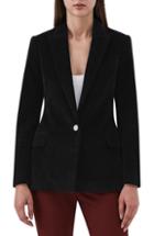 Women's Reiss Etta Slim Fit Blazer Us / 4 Uk - Blue