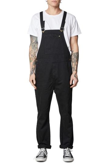 Men's Rollas Trade Twill Overalls - Black