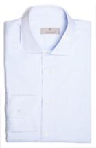 Men's Canali Regular Fit Solid Dress Shirt - - Blue