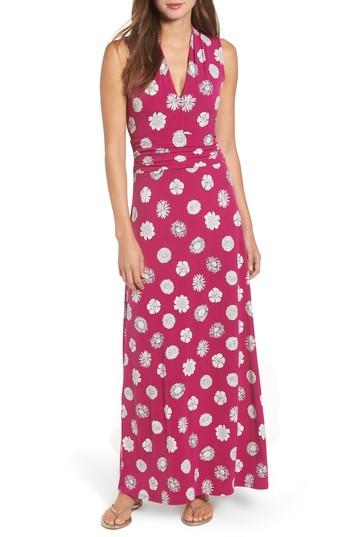 Women's Vince Camuto Botanical Tropics Halter Maxi Dress - Pink