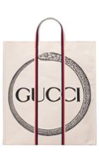 Men's Gucci Gg Supreme Canvas Tote Bag - Ivory