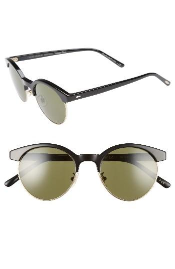 Women's Oliver Peoples Ezelle 51mm Retro Sunglasses - Black
