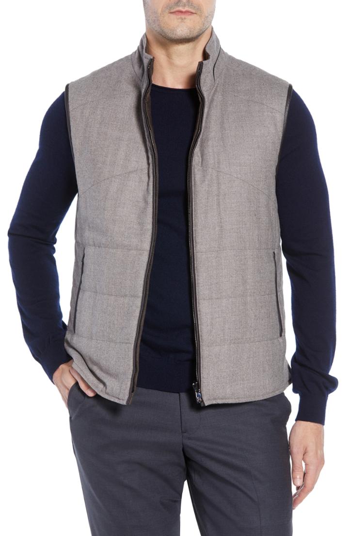 Men's Corneliani Classic Fit Reversible Vest