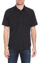 Men's Travis Mathew Studebaker Fit Sport Shirt, Size Small - Black
