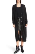 Women's Isabel Marant Etoile Anderson Longline Cardigan Us / 38 Fr - Black