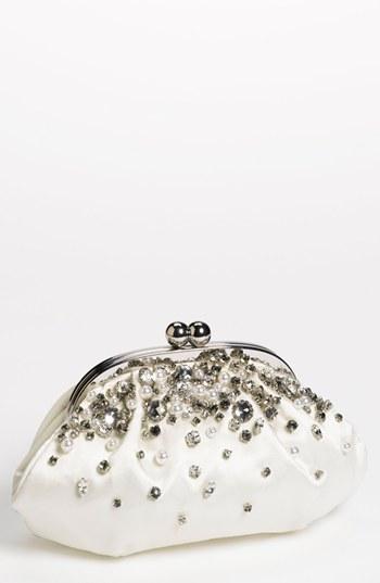Menbur 'vintage Bride' Clutch - Ivory
