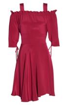Women's Sam Edelman Cold Shoulder A-line Dress - Pink