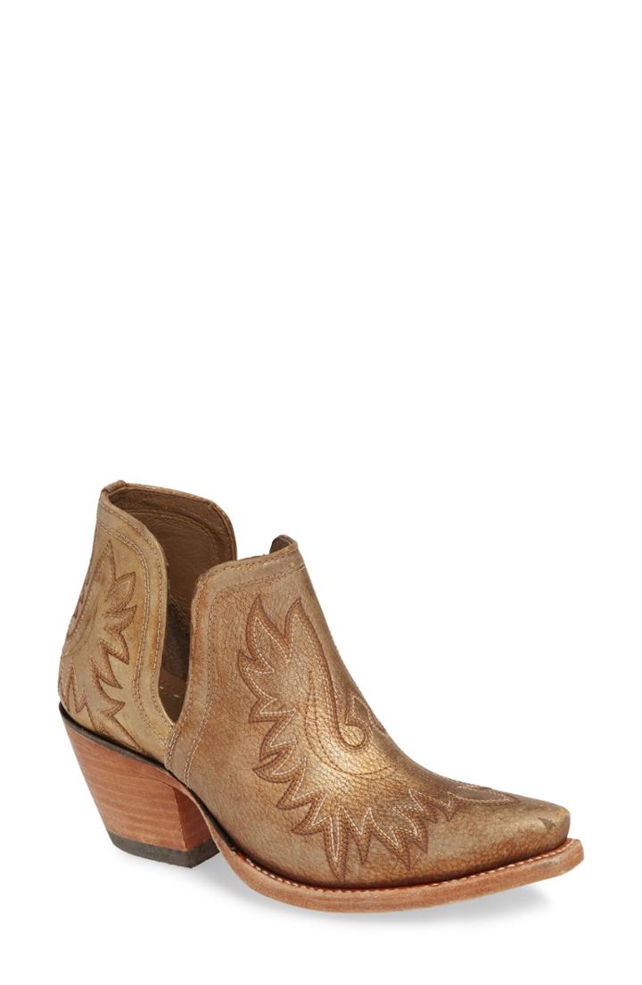 Women's Ariat Dixon Bootie M - Metallic