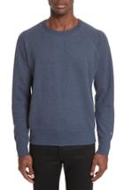 Men's Rag & Bone Standard Issue Crewneck Sweatshirt - Blue