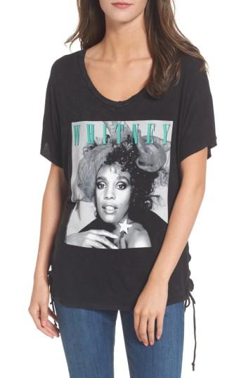 Women's Mimi Chica Whitney Graphic Tee - Black