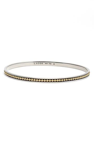 Women's Lagos 'enso' Caviar Bangle