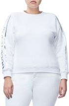 Women's Good American Crewneck Sweatshirt - White