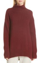 Women's Vince Oversize Cashmere Sweater - Red