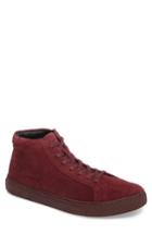 Men's Kenneth Cole Reaction Mid Sneaker .5 M - Burgundy