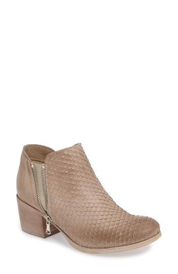 Women's Crosstown Cher Snake Embossed Bootie