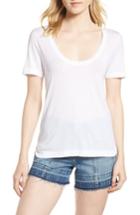 Women's Habitual Reed Scoop Neck Tee - White