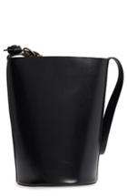 Trademark Leather Bucket Bag - Black