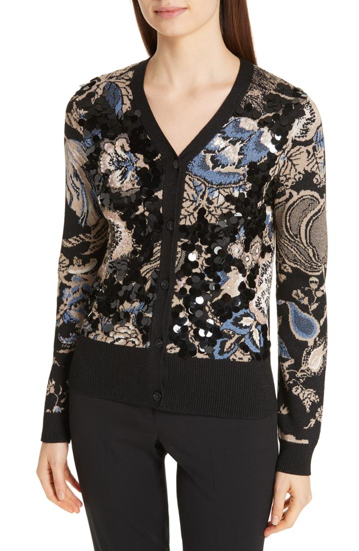 Women's Tory Burch Giselle Cardigan - Black