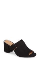 Women's Linea Paolo Isla Block Heel Mule .5 M - Black