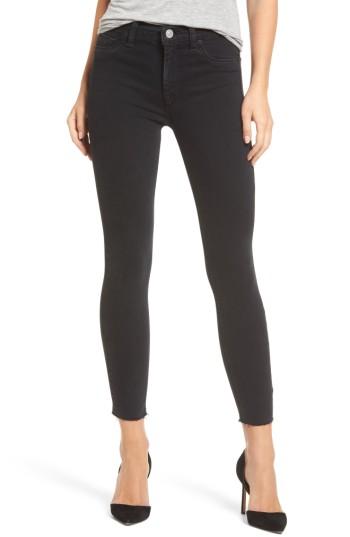 Women's Hudson Jeans Barbara High Waist Ankle Skinny Jeans - Black