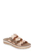 Women's Fantasy Sandals Waves Slide Sandal .5-6us / 36eu - Metallic