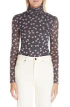 Women's Sandy Liang Embroidered Overlay Blouse