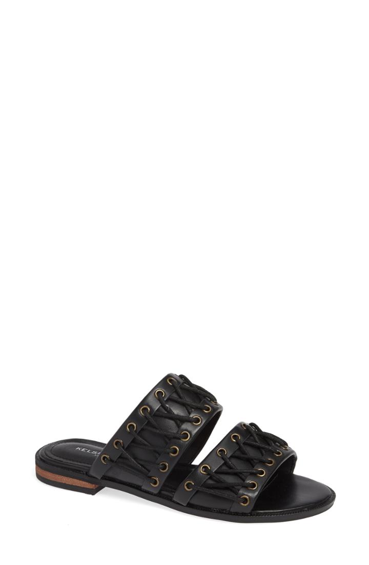 Women's Kelsi Dagger Brooklyn Rio Slide Sandal .5 M - Black