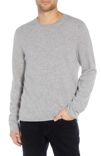 Men's Vince Regular Fit Cashmere Sweater - Grey