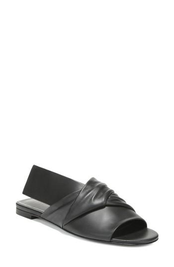Women's Via Spiga Halina Slide Sandal M - Black