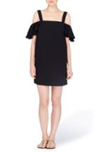 Women's Catherine Catherine Malandrino Hale Cold Shoulder Dress - Black