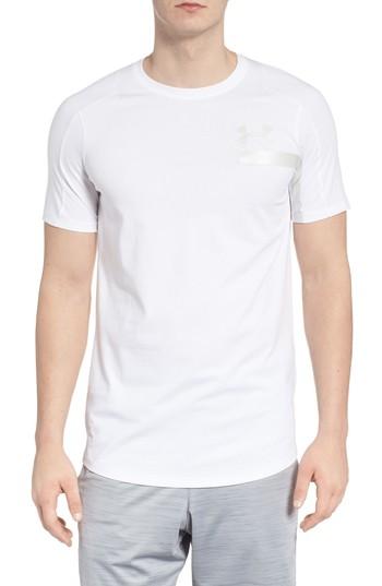Men's Under Armour Perpetual Crewneck T-shirt - White