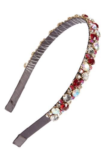 Tasha Sweet Embellished Headband, Size - Metallic