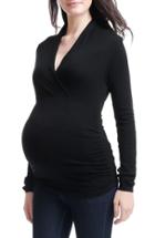 Women's Kimi And Kai Olivia V-neck Maternity Sweater