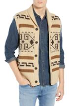 Men's Pendleton Original Westerley Sweater Vest - Beige
