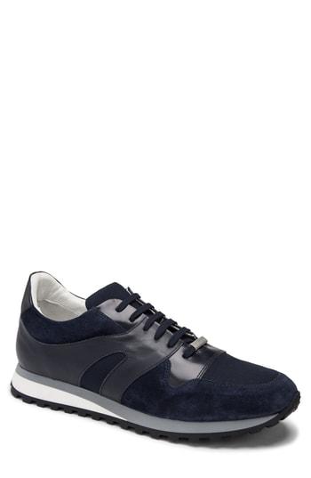 Men's Bugatchi Portofino Sneaker M - Blue