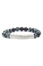 Women's Elise M. 'calypso' Pave Crystal Beaded Bracelet