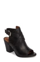 Women's Frye Dani Peep Toe Bootie .5 M - Black