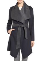 Women's Michael Michael Kors Double Face Wool Blend Wrap Coat