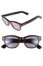 Men's Tom Ford O'keefe 51mm Sunglasses - Dark Havana/ Barberini Violet