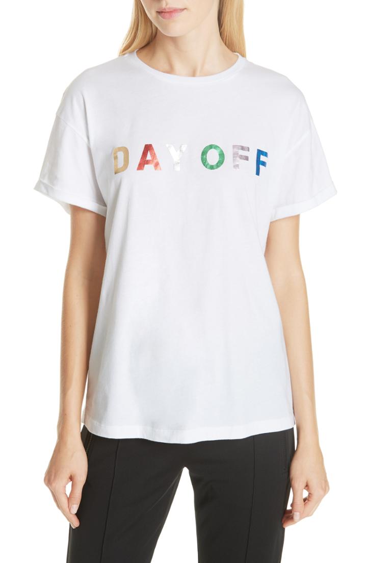 Women's Topshop In Demand Tee Us (fits Like 0-2) - Black