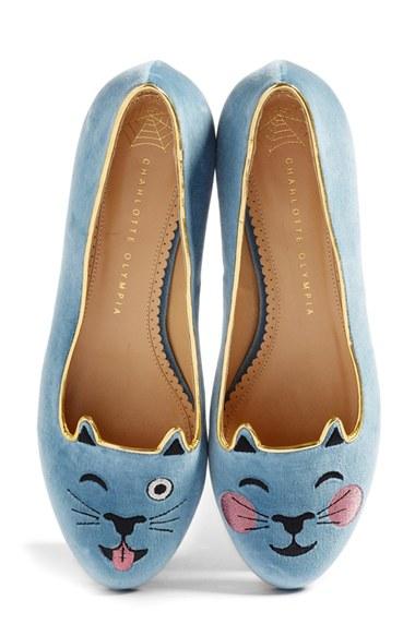 Women's Charlotte Olympia Lol Kitty Flat