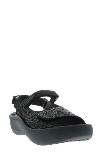 Women's Wolky Jewel Sport Sandal .5-9us / 40eu - Black
