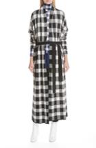 Women's Christian Wijnants Oversize Check Cardigan - Black