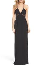 Women's Aidan By Aidan Mattox Embellished Gown - Black
