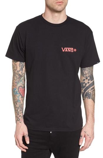 Men's Vans Ave Pool Graphic T-shirt - Black