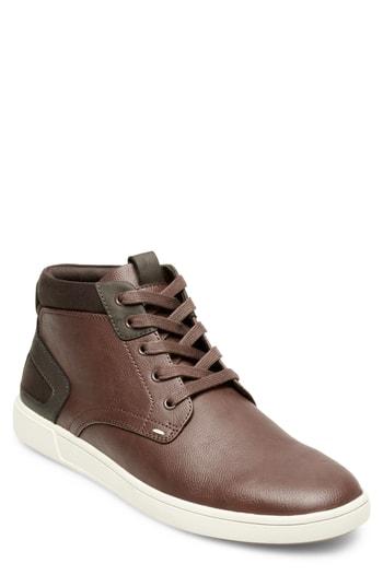 Men's Steve Madden Forsyth High Top Sneaker M - Brown