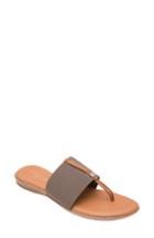 Women's Andre Assous Nice Sandal M - Brown
