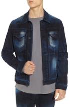 Men's True Religion Brand Jeans Dylan Renegade Denim Jacket - Blue
