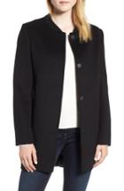 Women's Derek Lam 10 Crosby Wool & Quilted Coat - Black