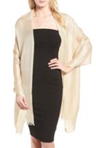 Women's Glint Metallic Lightweight Wrap, Size - Metallic